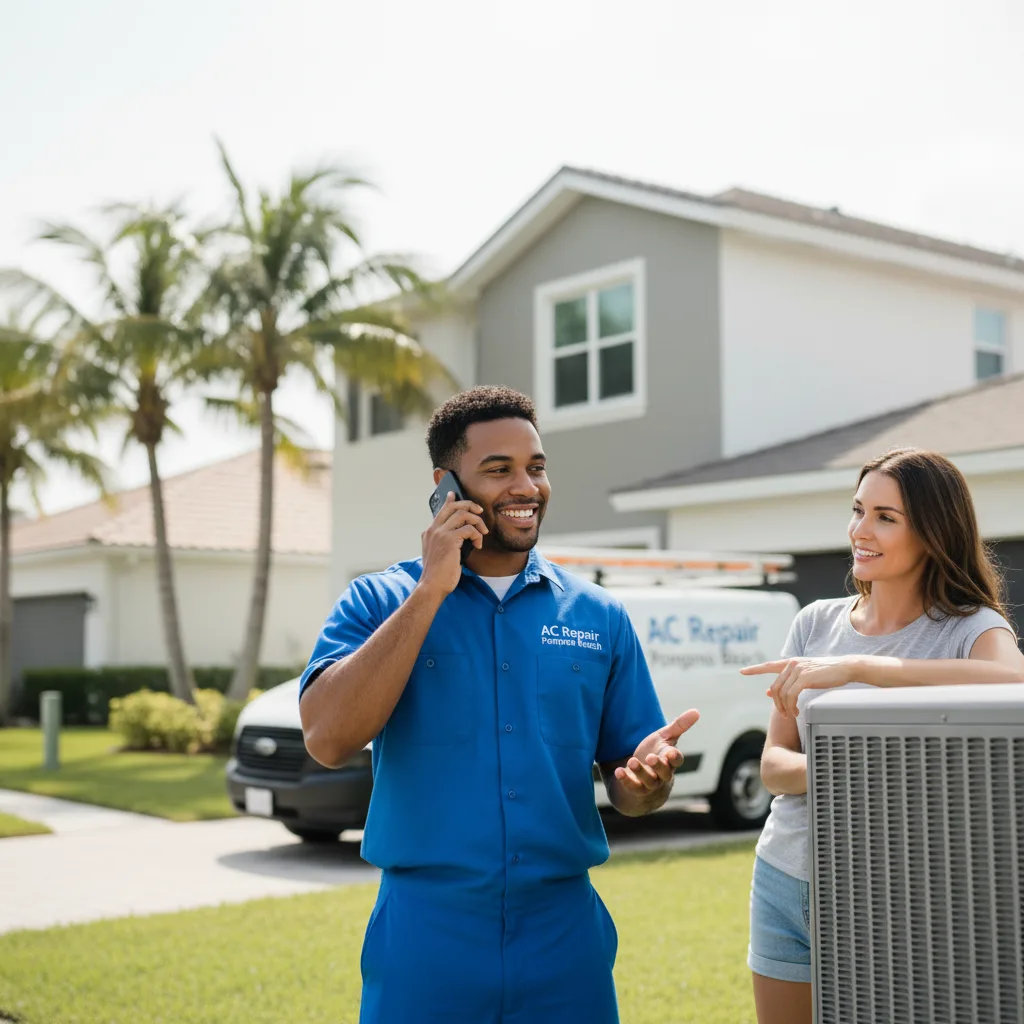 AC Repair Pompano Beach customer support in Lockport